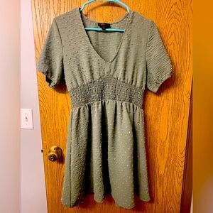 Faded Rose Green Dress